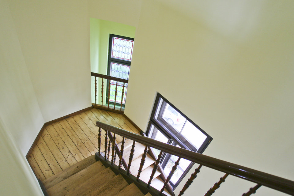 Blick ins Treppenhaus