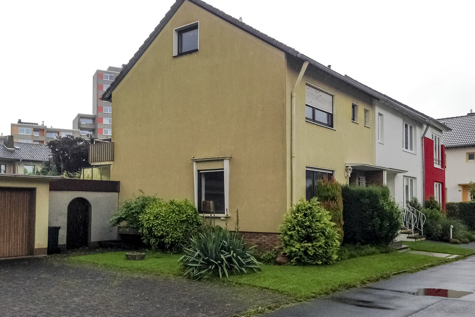 Ansicht Straße vor Umbau