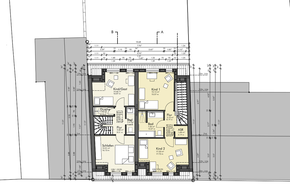 Grundriss Dachgeschoss